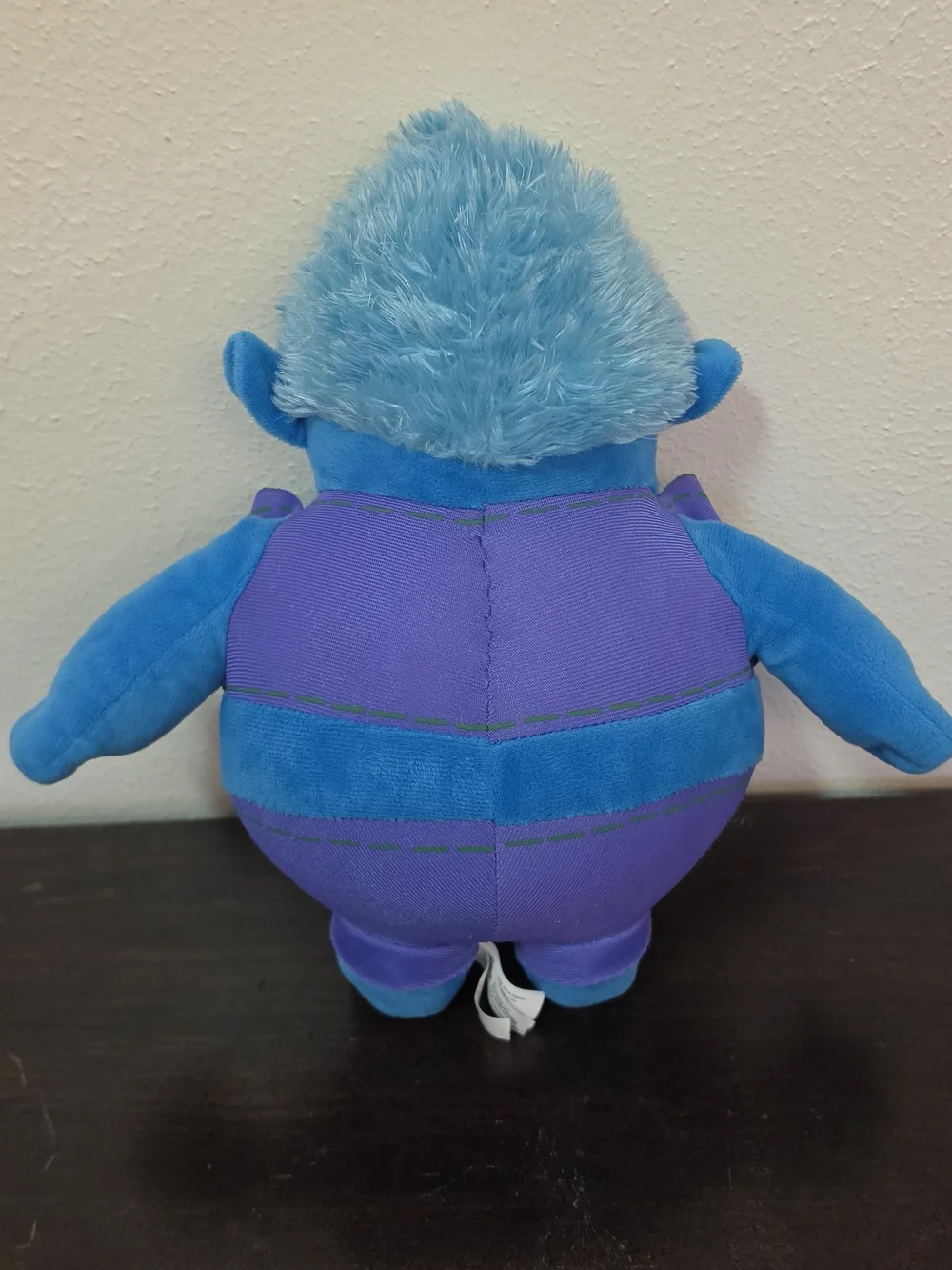 Trolls Blue Plush Biggie Troll with Light Blue Hair